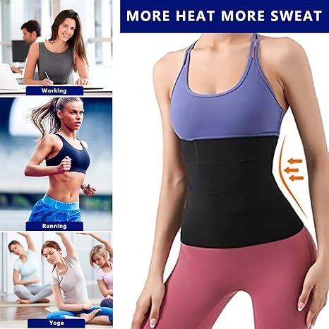 Women's Wrap Waist Trainer — Adjustable Slimming Belt for a Flattering Silhouette