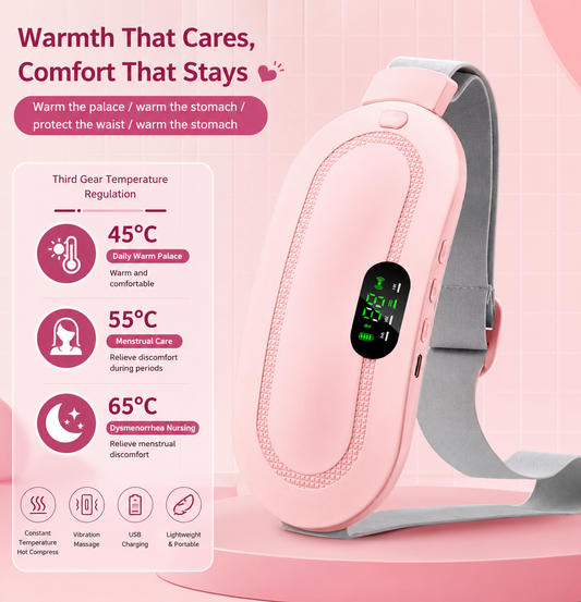 🥇 🔥 No More Period Pain | Portable Menstrual Heating Belt for Women UAE