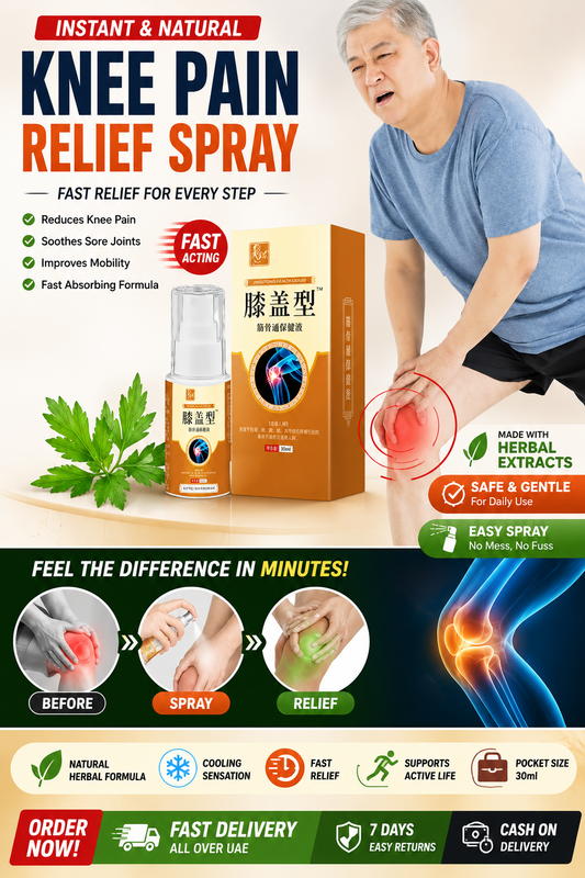 Fast-Acting Knee Pain Relief Spray