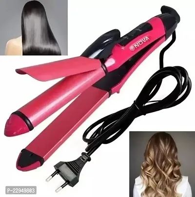 2-in-1 Hair Straightener & Curler | Salon-Quality Styling at Home | All Hair Types