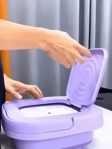 Portable Mini Washing Machine – Compact Foldable Washer for Home, Travel and Baby Clothes UAE