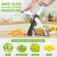 4-in-1 Manual Vegetable Cutter – Slice, Chop & Dice | Kitchen UAE