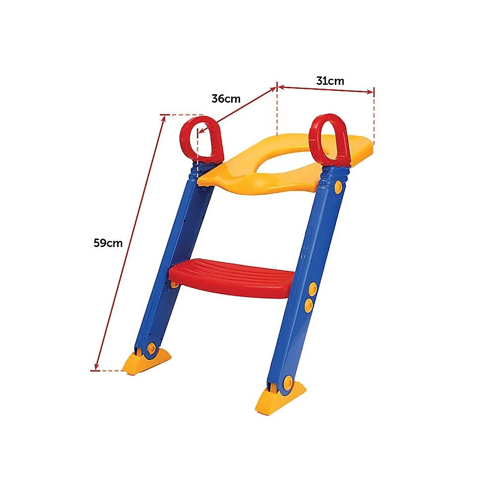 Children's Toilet Training Ladder Seat — Safe & Easy Potty Training for Toddlers