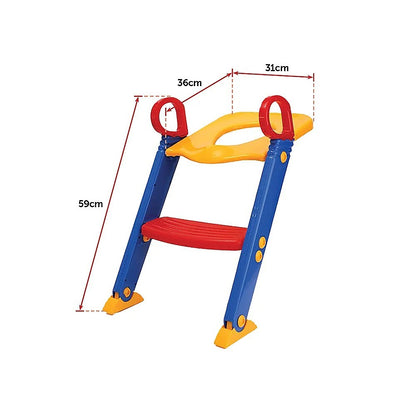 Children's Toilet Training Ladder Seat — Safe & Easy Potty Training for Toddlers