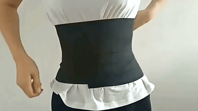 Women's Wrap Waist Trainer — Adjustable Slimming Belt for a Flattering Silhouette