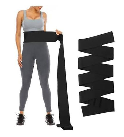 Women's Wrap Waist Trainer — Adjustable Slimming Belt for a Flattering Silhouette